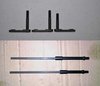 2 incorrect magazine catches top, Osprey operating rods bottom showing standard and nonstandard